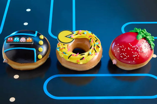 Krispy Kreme Brings Pac-Man to the Pastry Case