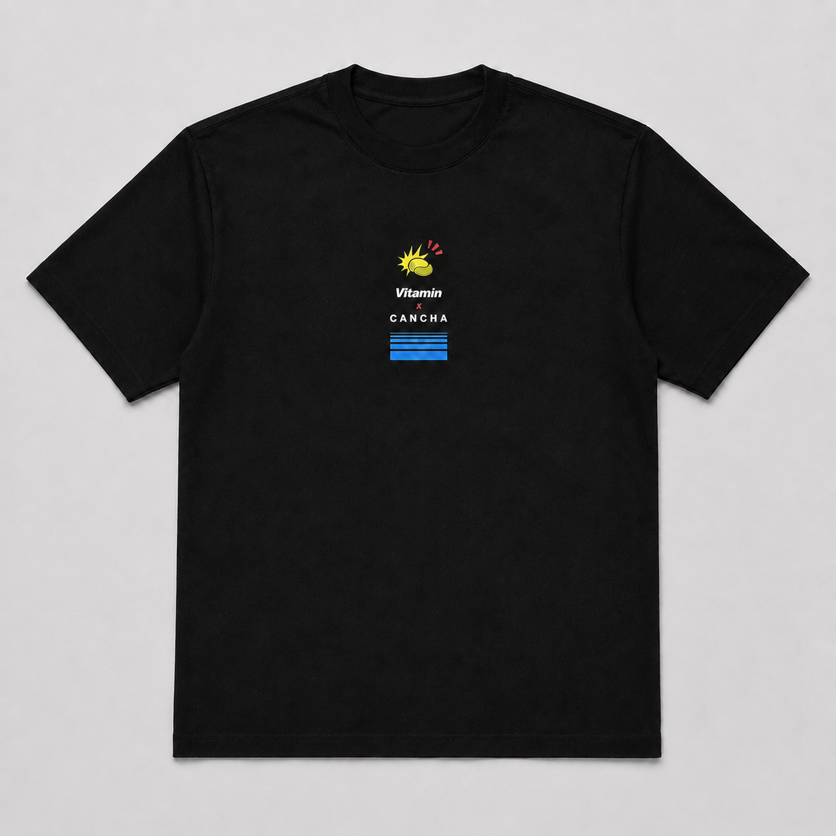 Cancha x Vitamin Tournament Tee - Black