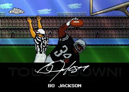 Tecmo Bowl x Topps Chrome