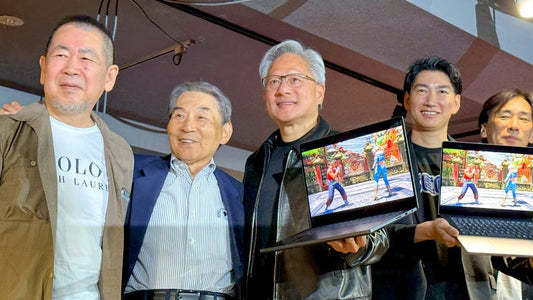 NVIDIA and SEGA leaders reunite at GiGO Akihabara